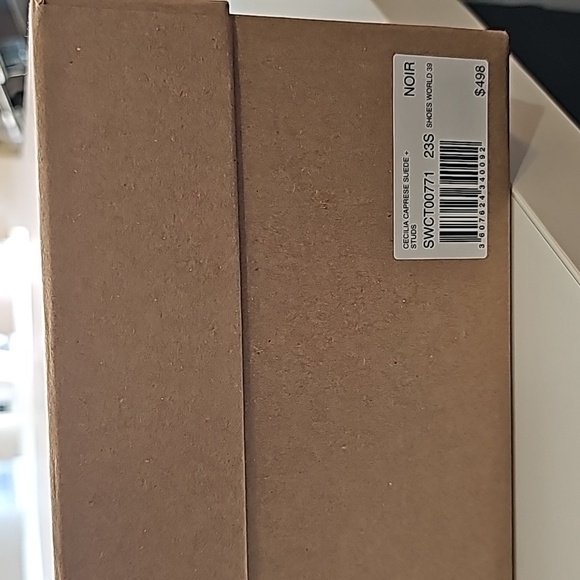 ZADIG & VOLTAIRE Cecilia Sandals Black Suede - Womens FR39 / US8 - Picture 11 of 13